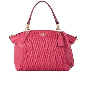 Coach Fuchsia Kelsey Satchel